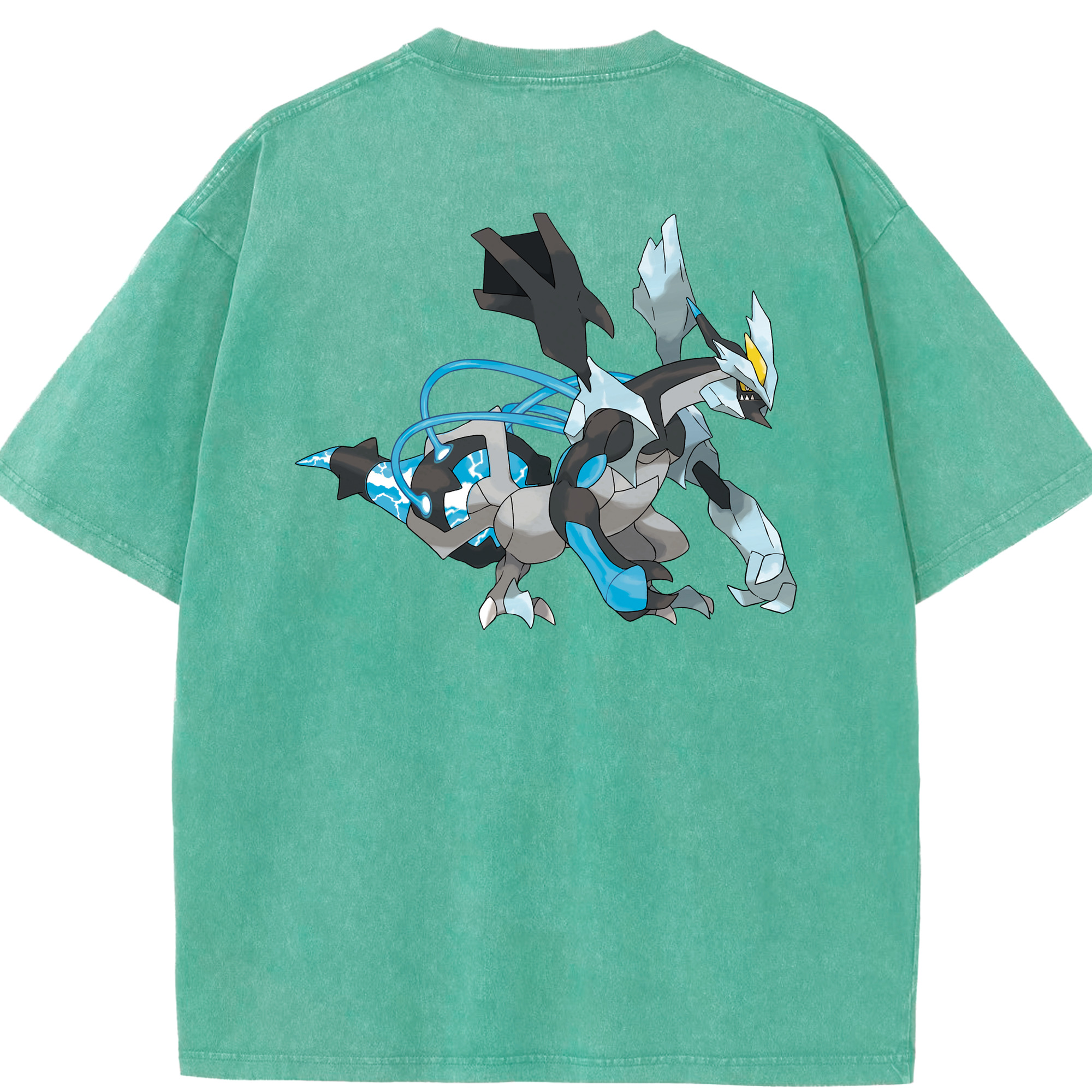 （画像用） ポケットモンスター Pokémon 綿100% ヴィンテージ風 半袖Tシャツ（背面プリント）